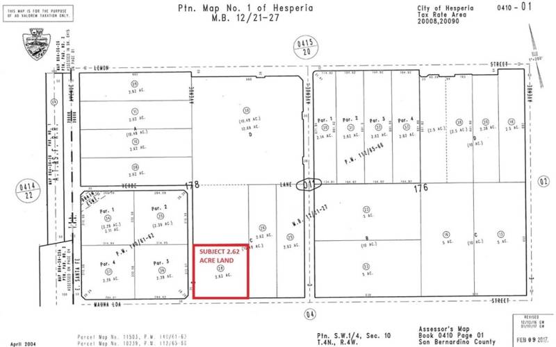 ASSESSOR MAP