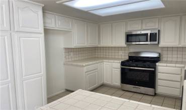 Kitchen with new appliances