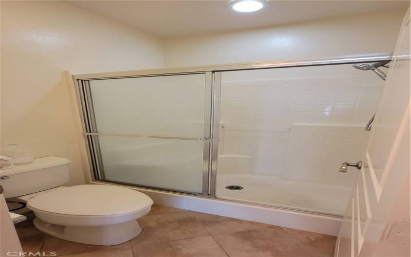 Primary Bathroom showing shower