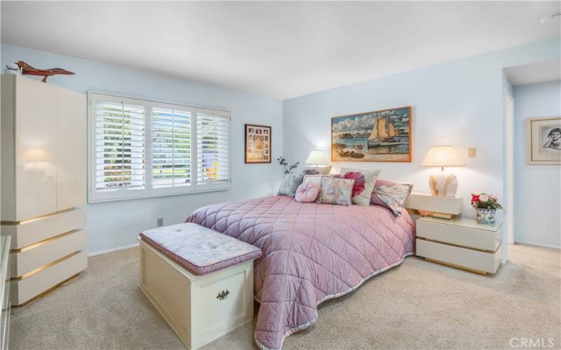 First floor main bedroom with bathroom