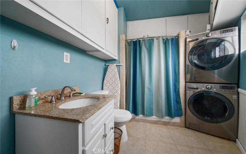 Bathroom 3 & Laundry Room