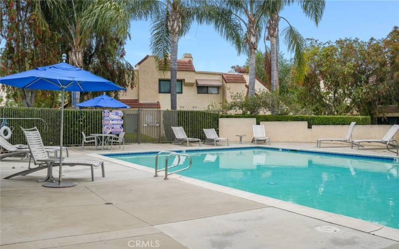 A few steps from your condo is one of two pools well-maintained pools in the community with lots of room for lounging around with friends.