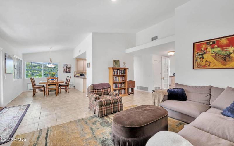 Family Room towards Kitchen