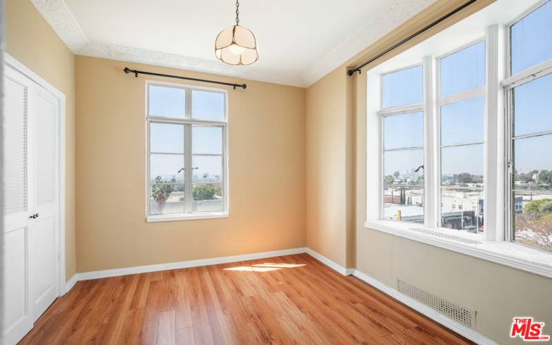 2nd bedroom large window