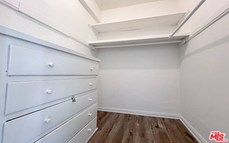 Large walk-in closet