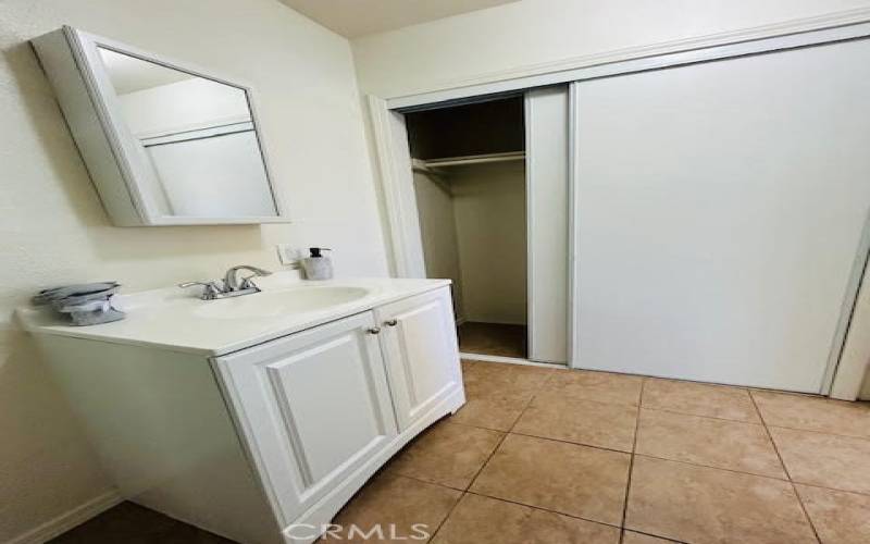 Additional closet inside Bathroom #1