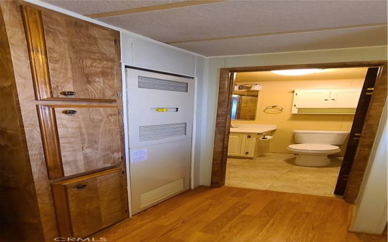 Laundry Room with Access to Main Hall Bathroom