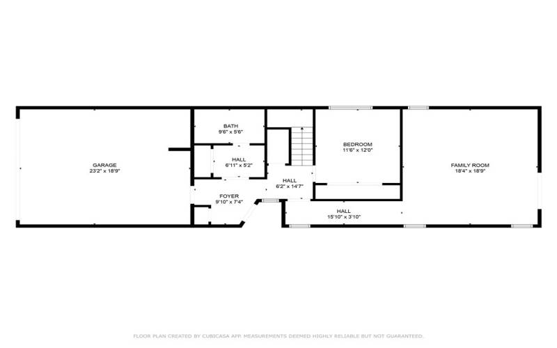 First level floor plan