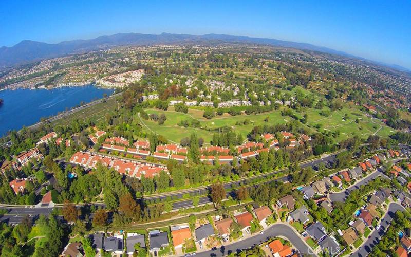 Lake Mission Viejo and Golf course only a block away!

