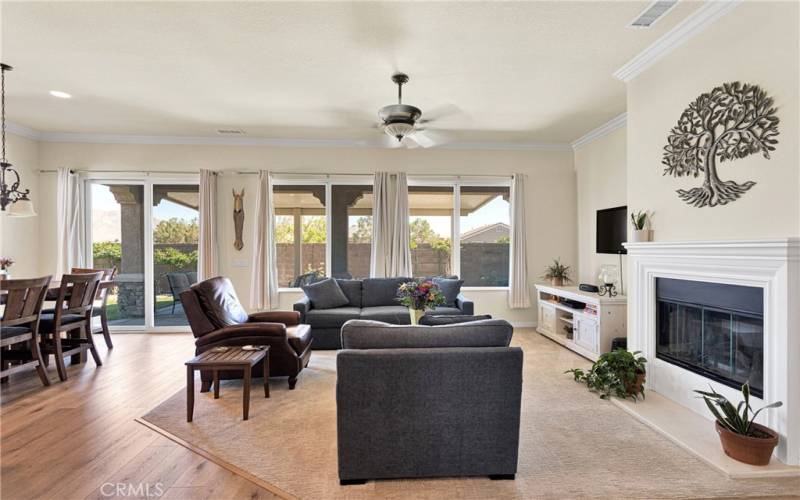 Gorgeous living room upon entry!