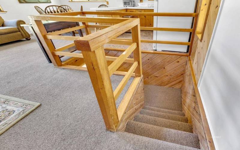 20 Stairs down the bedrooms & utility ro