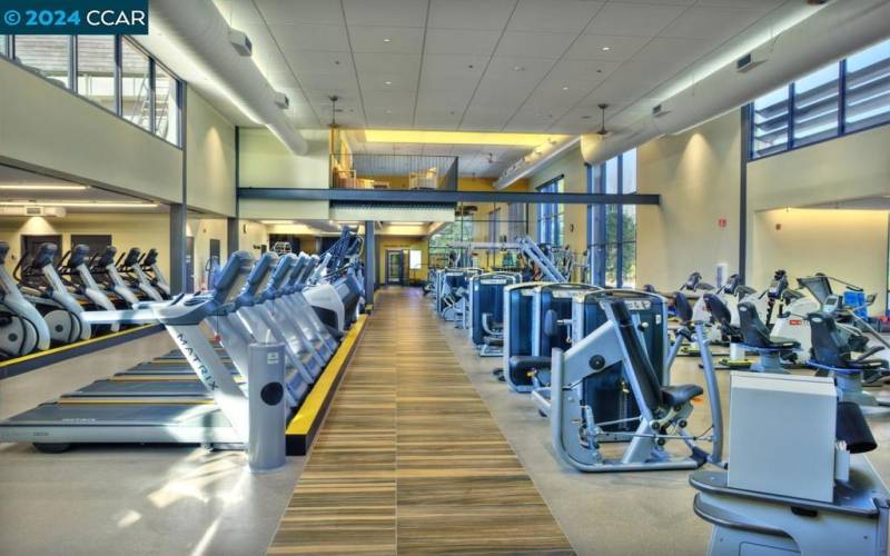Gym at Tice Creek Fitness Center