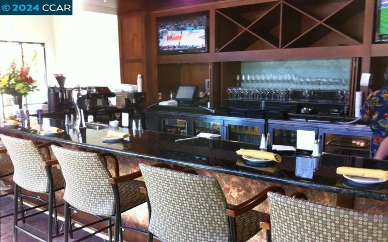 Bar at Creekside Clubhouse