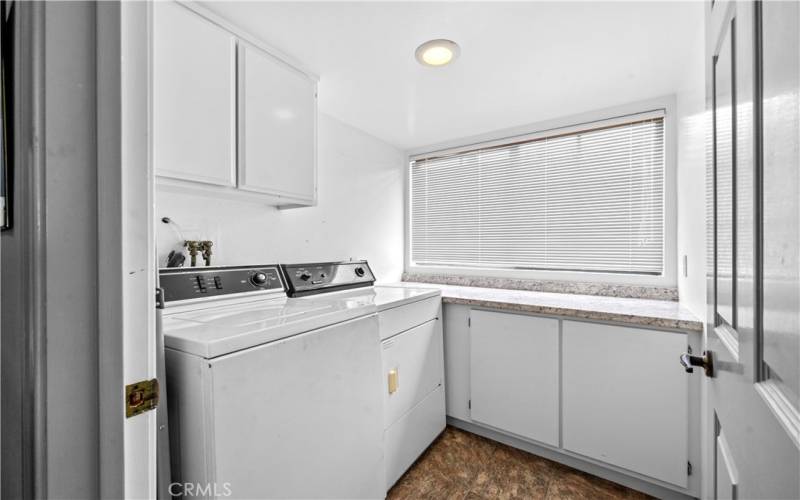 Laundry Room with Washer and Dryer