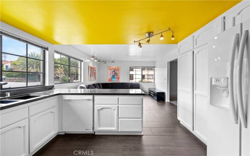 Kitchen Adjacent to Family Room