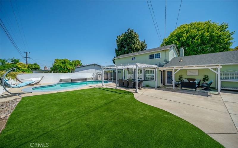 Back Yard Pool & Patios