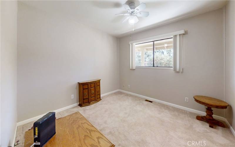 Guest bedroom on main level