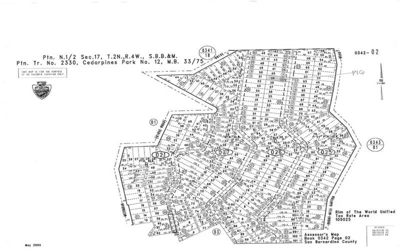 Parcel map