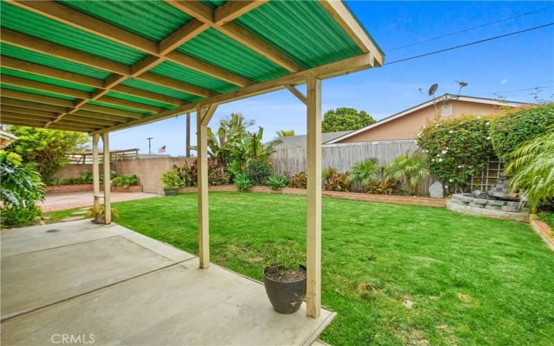 Patio area