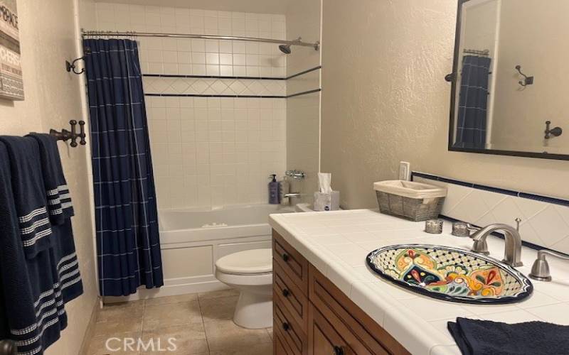 Guest Bath with jacuzzi tub