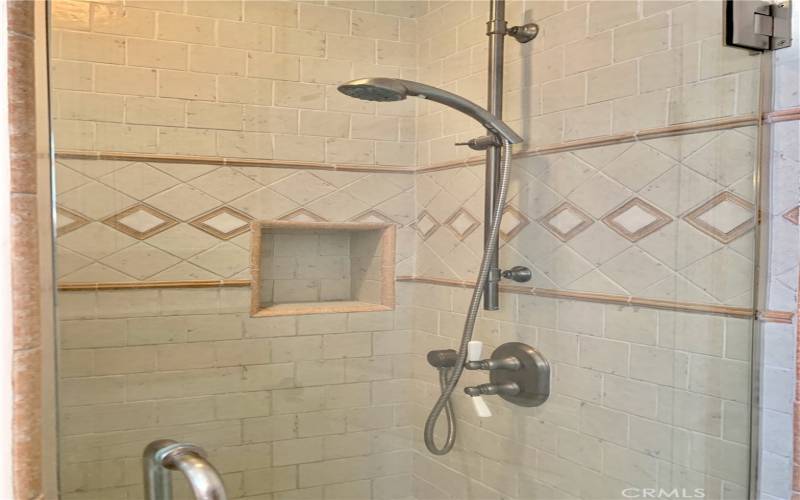 Bathroom 2 Custom Tile Walk-in Shower!