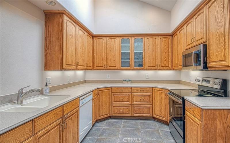 Kitchen with ample counter space