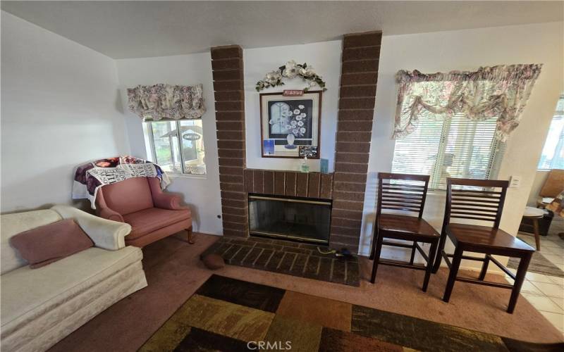 Family Room/Den with Fireplace