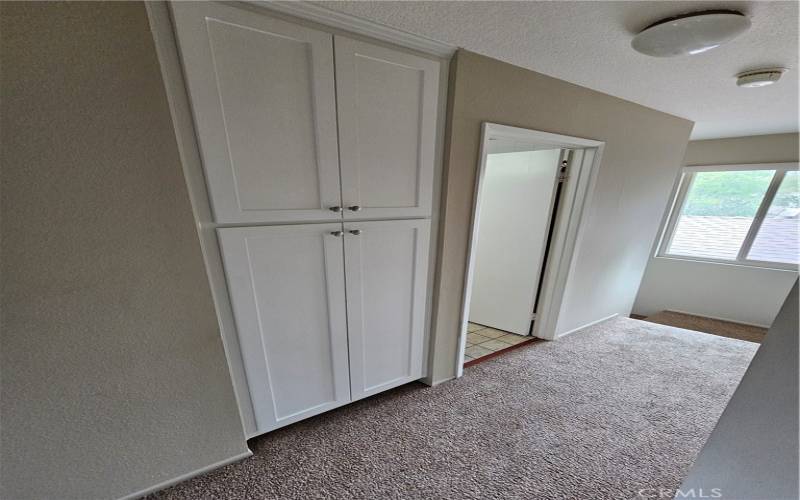 Upstairs Linen Closet