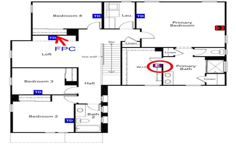 Floor Plan - 2nd floor