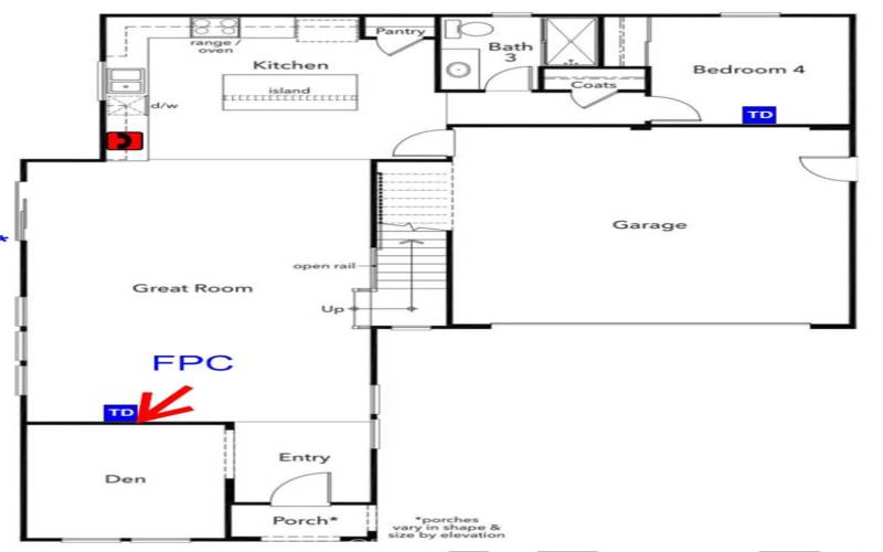 Floor Plan - 1st floor