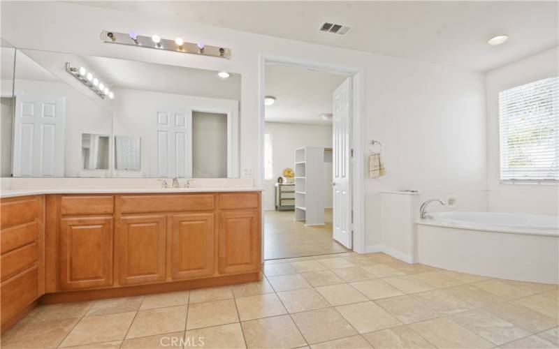 Master bathroom