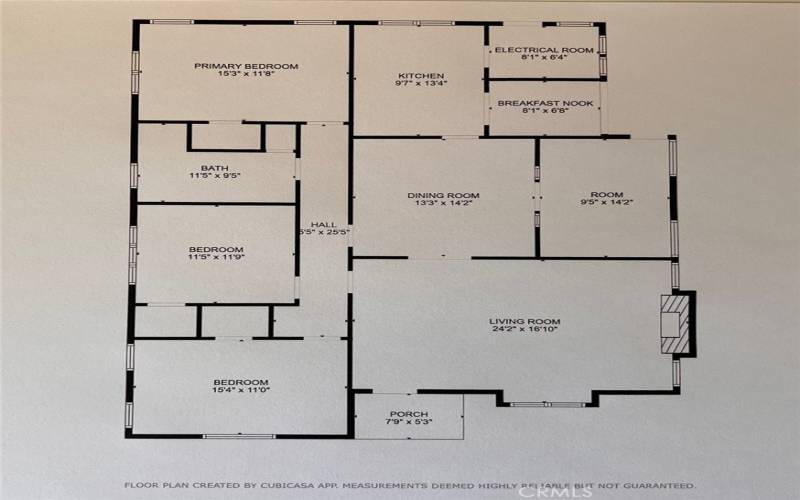 Main House Floor Plan-Dimensions are Estimates only.