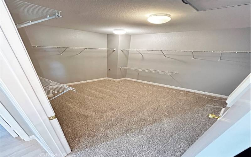 Walk-in Closet in Master Bath