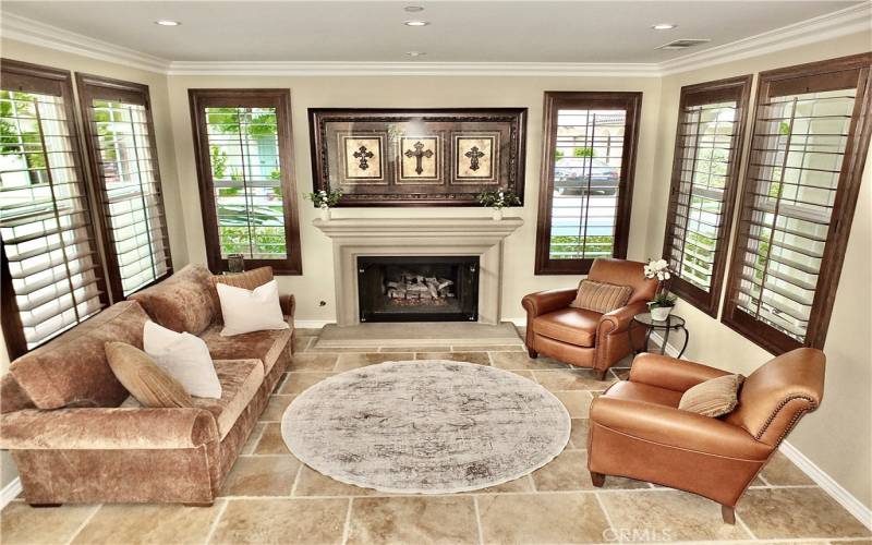 Inviting sitting room