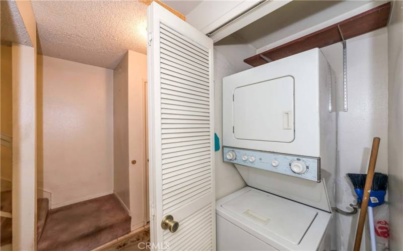 Laundry room in the kitchen