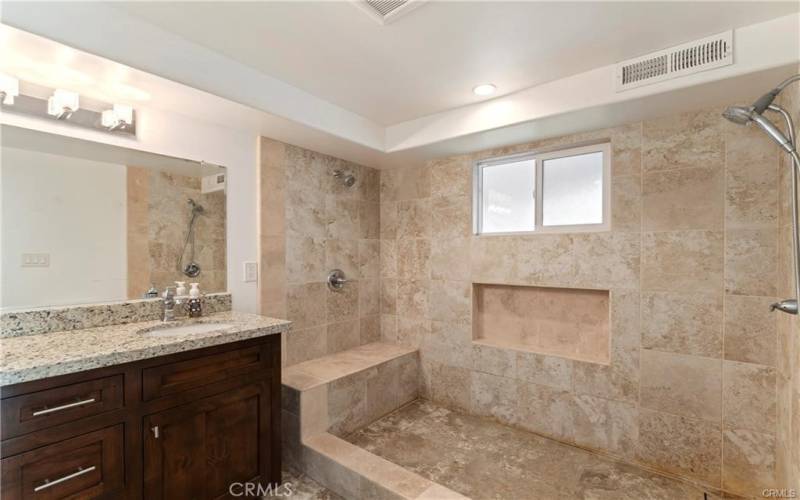 Master's Bathroom with walk-in-shower