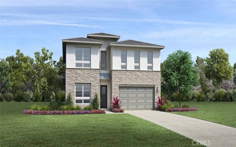 Front Elevation: Vireo Prairie - Skylar Collection

Photo(s) of artist rendering.  Not actual home for sale.  Home is still under construction.