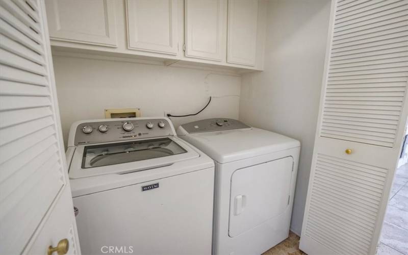 Washer & Dryer Space