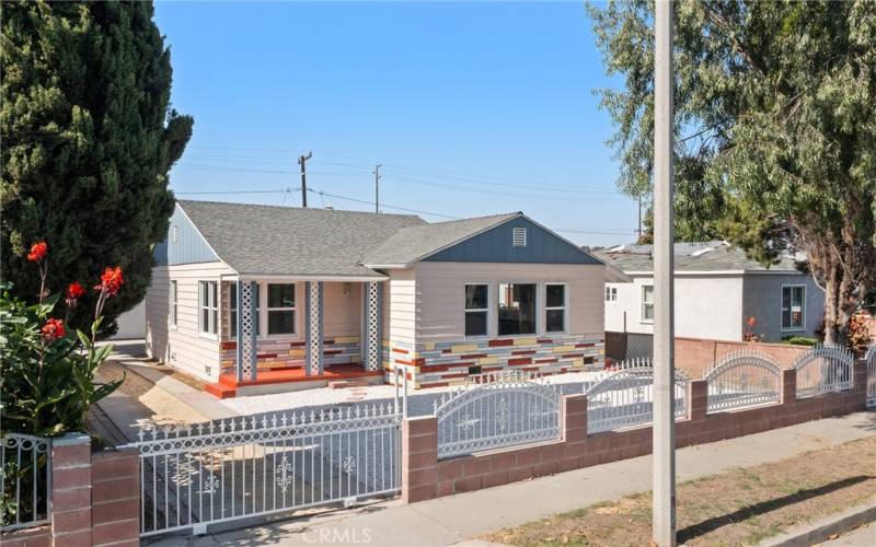 front house view