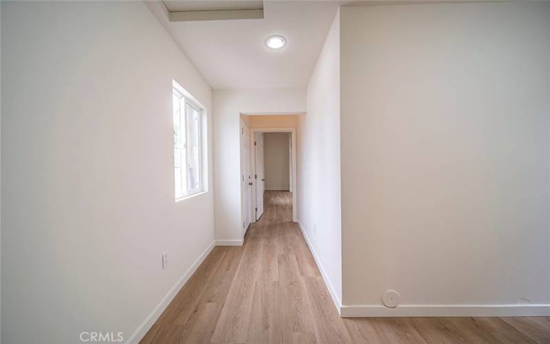 Hallway to master bedroom