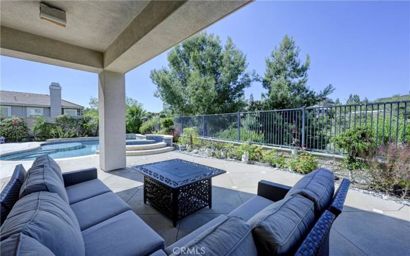 Great backyard with plenty of room to entertain.