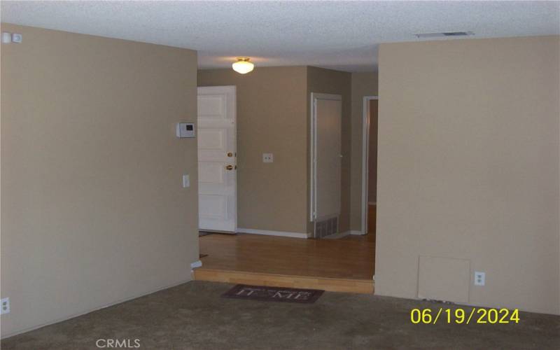 View Of Foyer Entry From Living Room