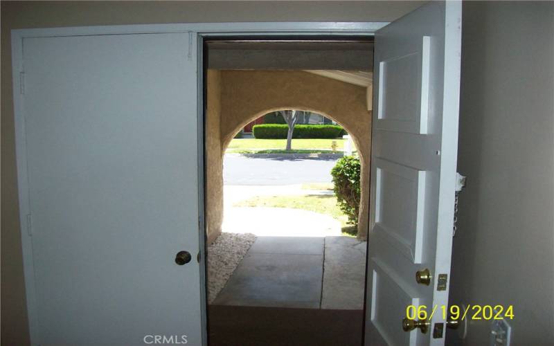 View From Foyer Of Front Entry