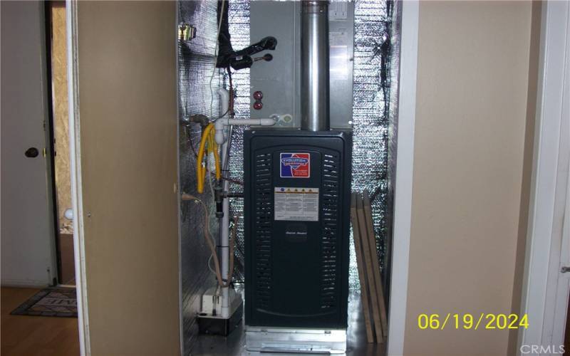 View Of Newer Heating Furnace System