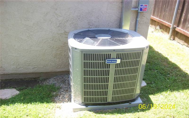 View Of Newer Air Conditioning System