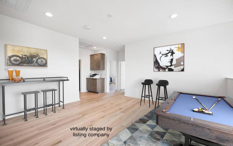 This larger loft is an open room waiting for your creative touch.. Currently Virtually Staged.