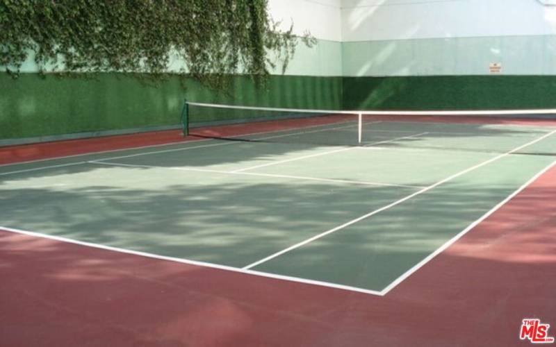 Deck Level Tennis Court