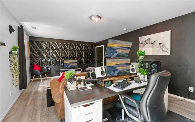Bonus room/Office - enter thru garage for separation and privacy