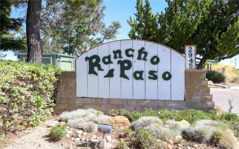 Rancho Paso Senior Park is ideally located close to shopping, restaurants and other conveniences.