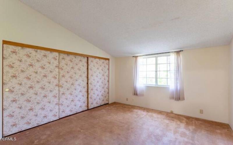 Bedroom #2 w Large Closets